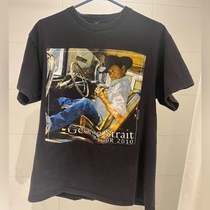 George Strait 2010 Tour Shirt *Rare*
